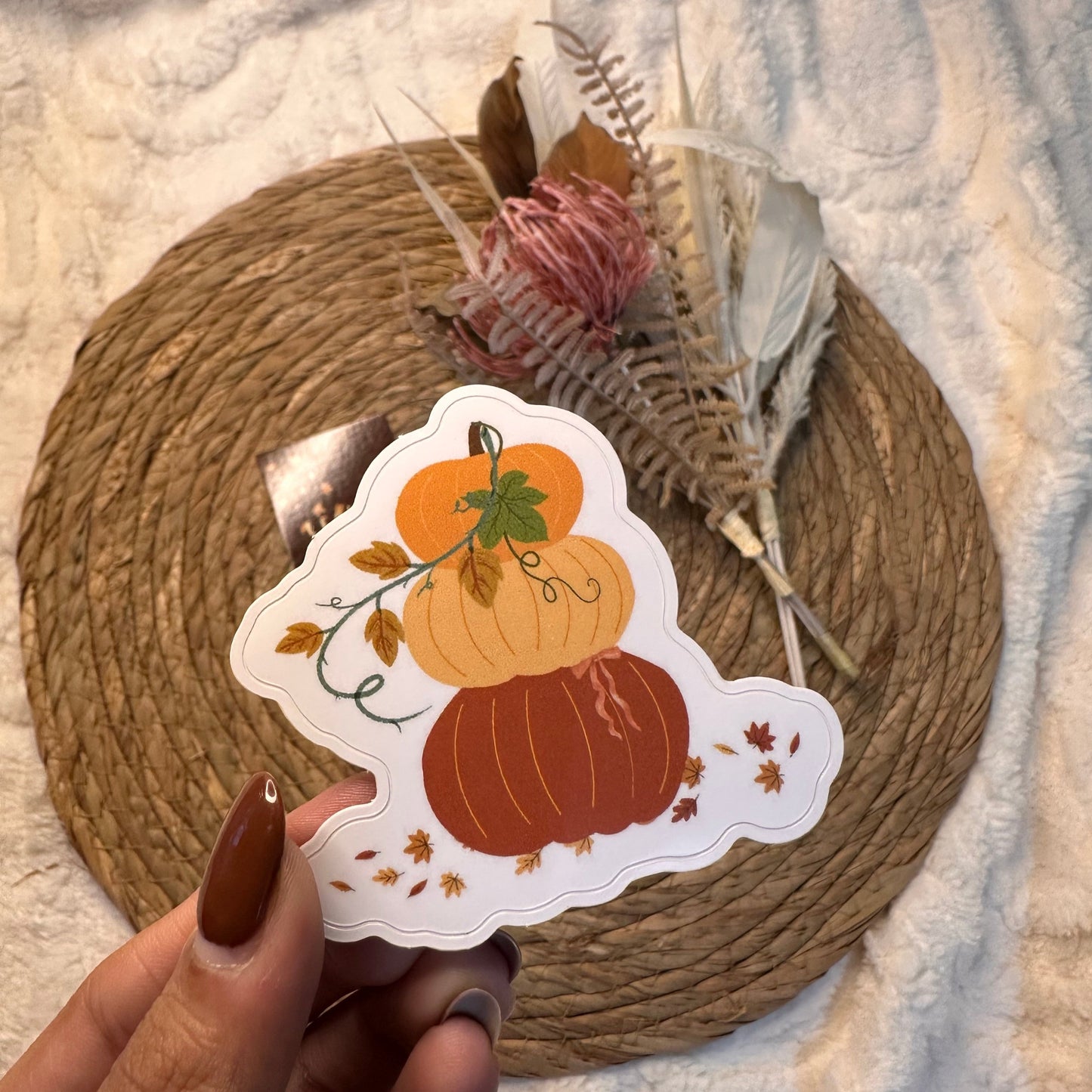 PUMPKIN STICKER